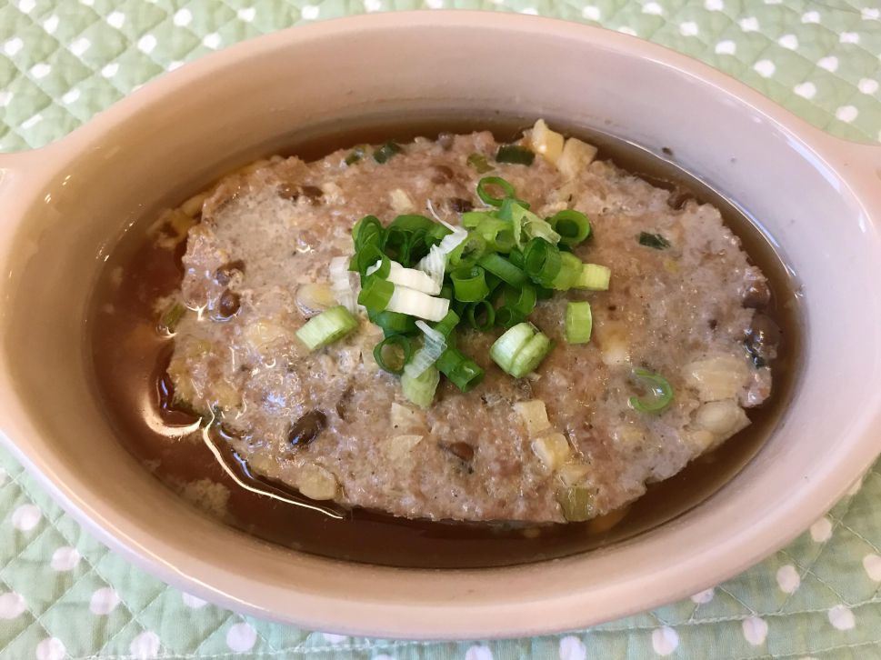 破布子蒸肉饼（简易/便当菜）的加工步骤