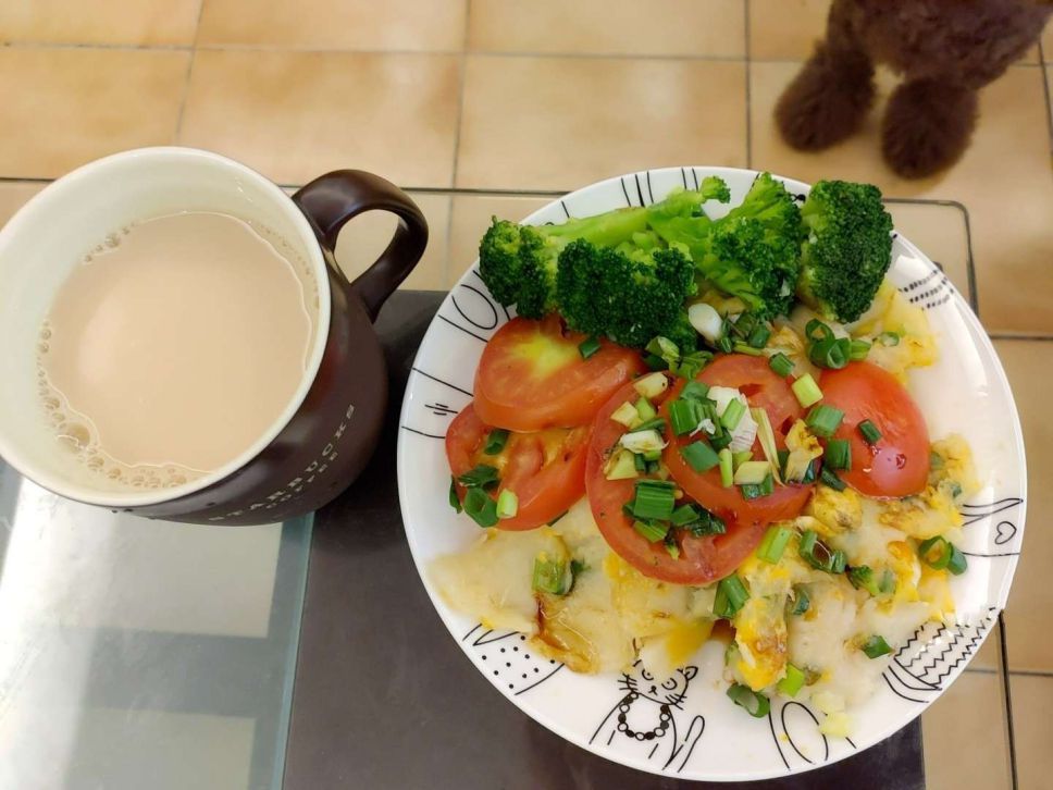 【自制饼皮】古早味粉浆葱蛋饼的加工步骤