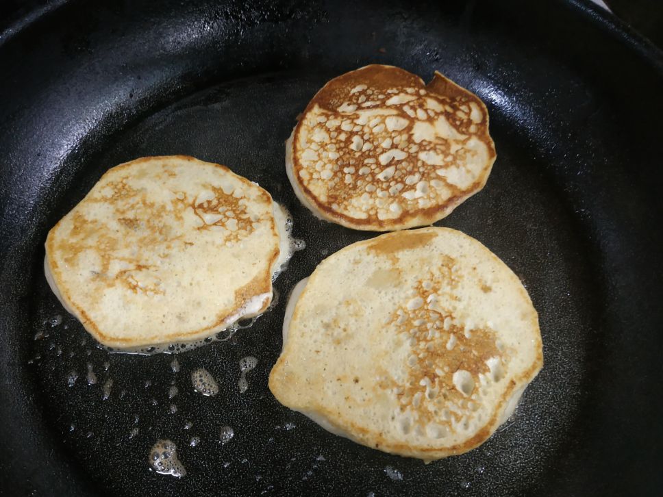 香蕉松饼(无泡打粉)的加工步骤