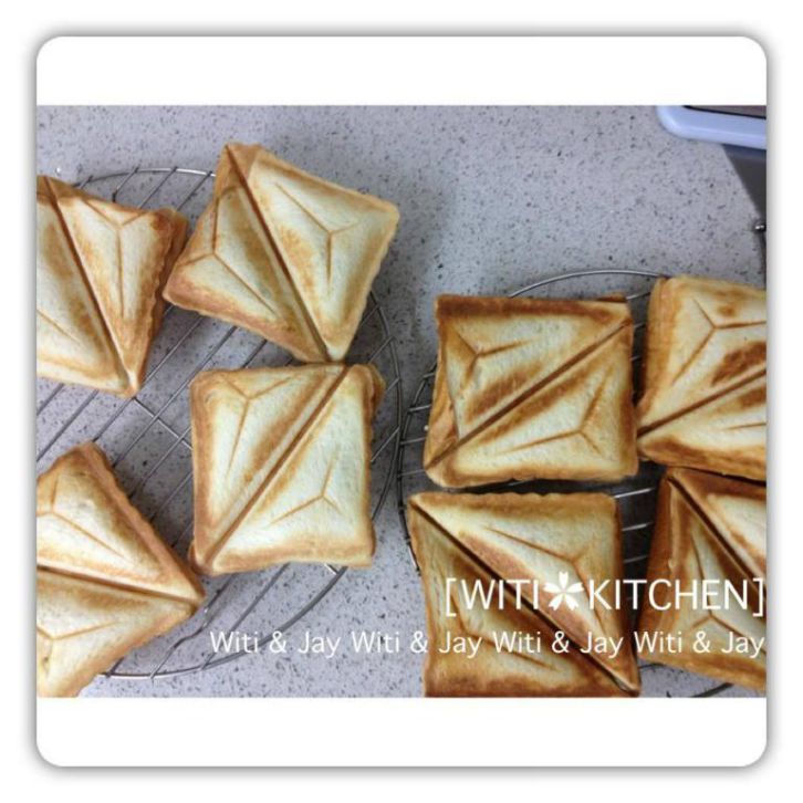 [Witi✿Kitchen]鲜蔬蛋沙拉夹心三明治的加工步骤