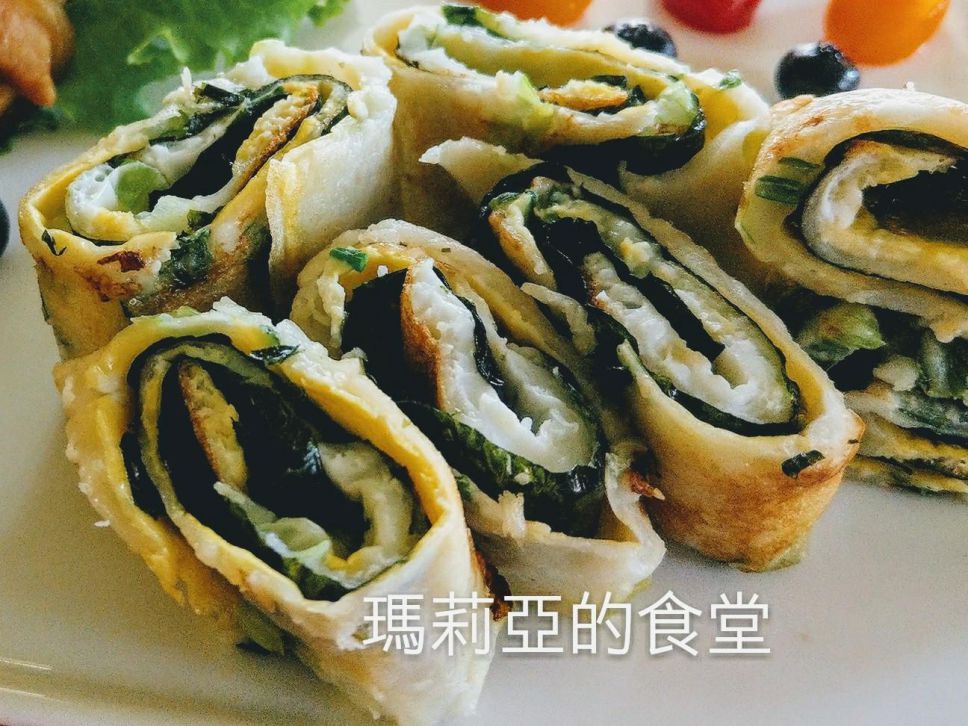 海苔夹心蛋饼的加工步骤