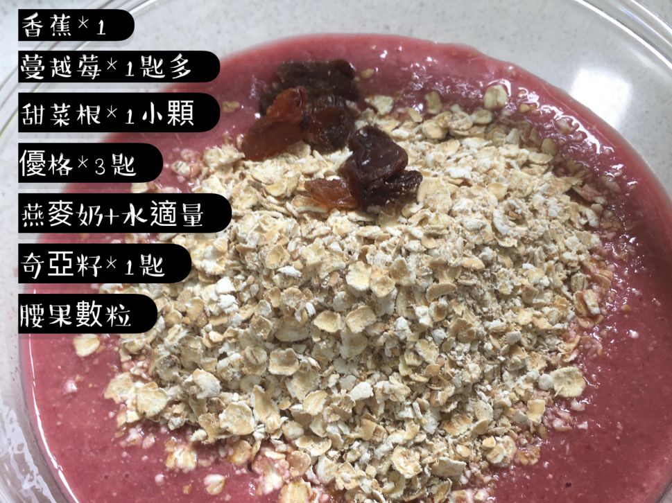 蔬果汁早餐Fruit smoothie的加工步骤