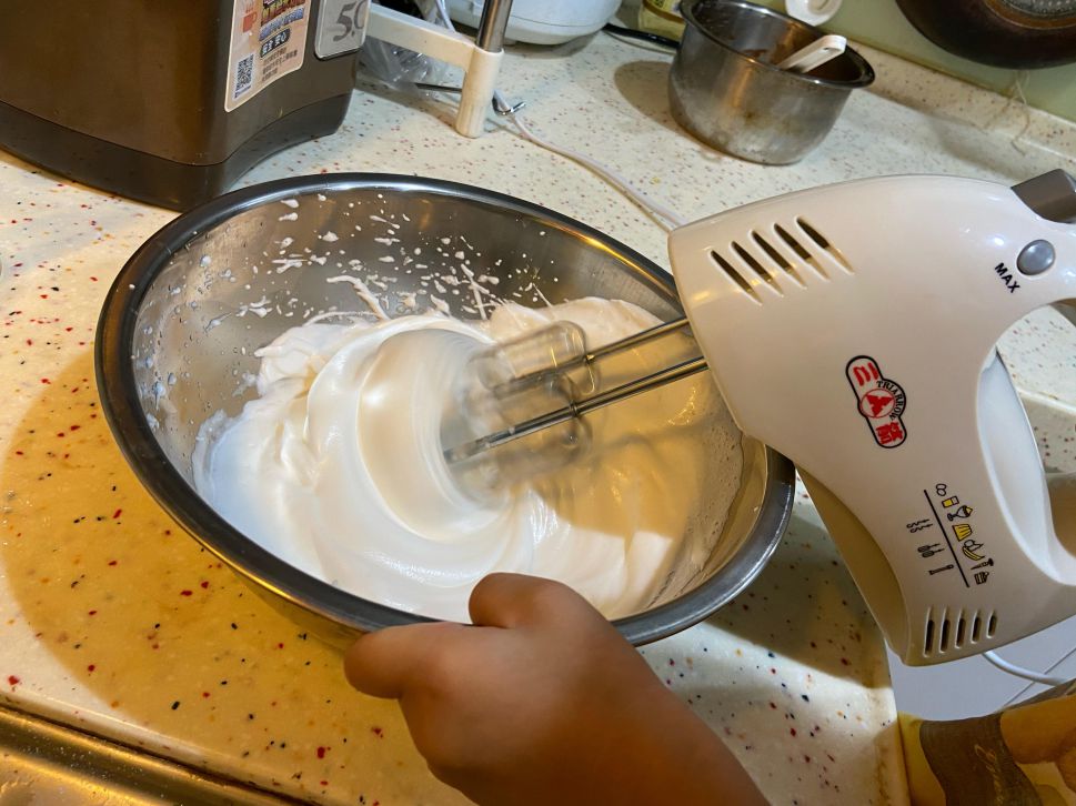 气炸烤戚风巧克力蛋糕🍰的加工步骤