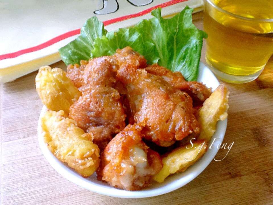 蒜味香酥小棒腿的加工步骤