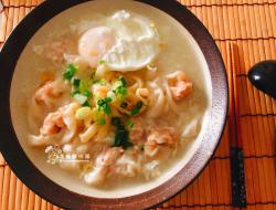 馄饨蛋包汤面(主食料理)