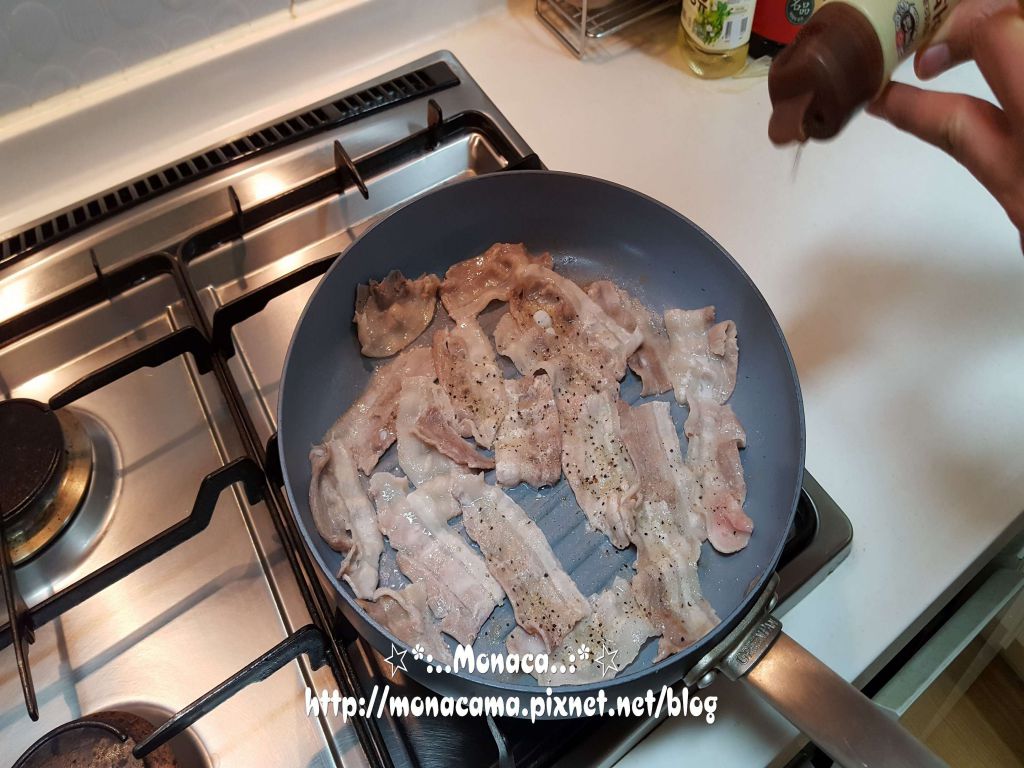 韩式肉片烤肉대패삼겹살的加工步骤