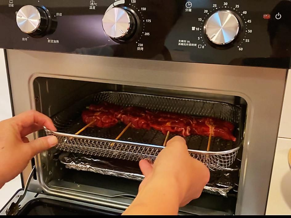 烧烤香葱牛肉卷的加工步骤