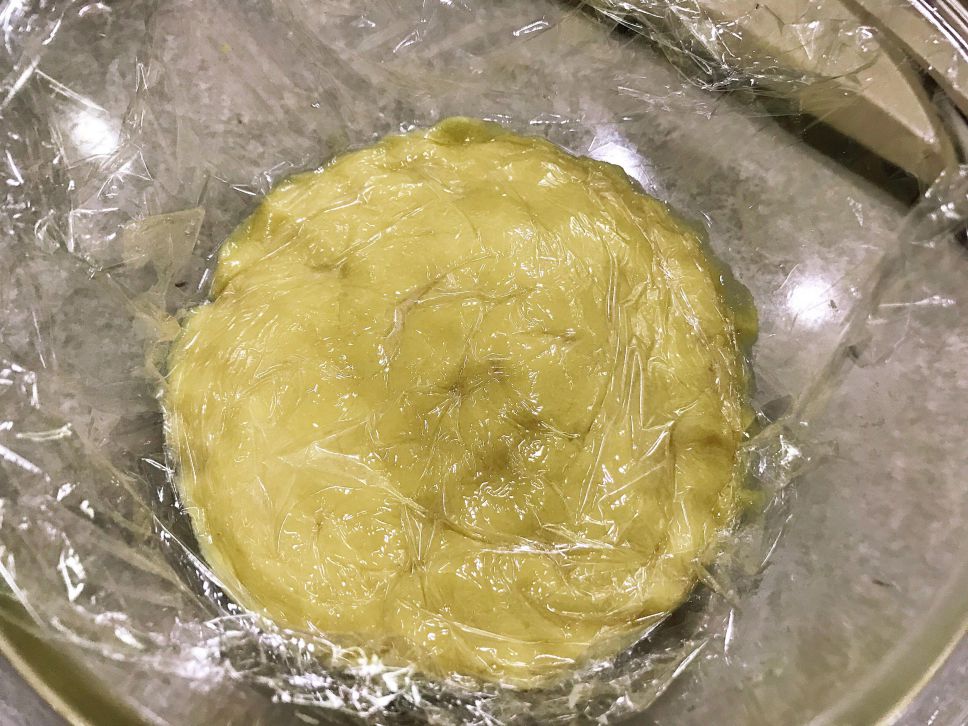 清爽绿豆糕（植物油版本）的加工步骤