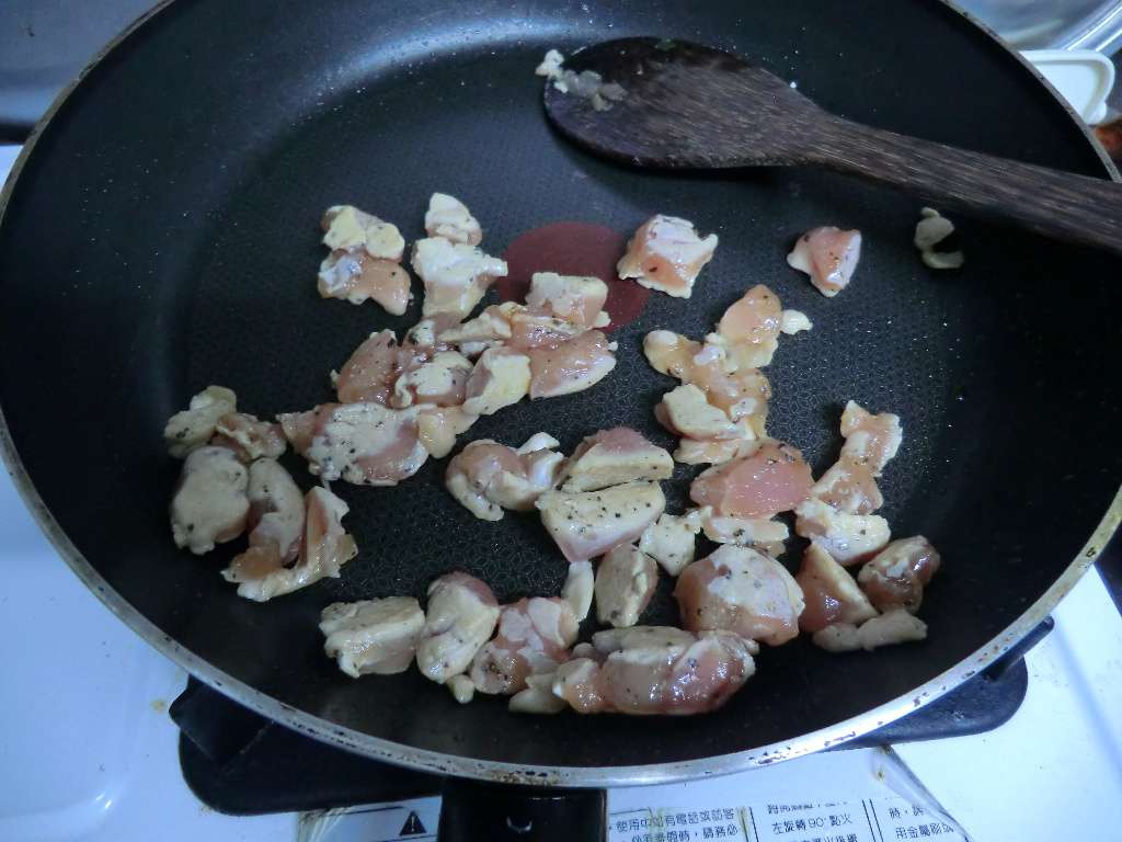 鸡肉焗烤饭的加工步骤