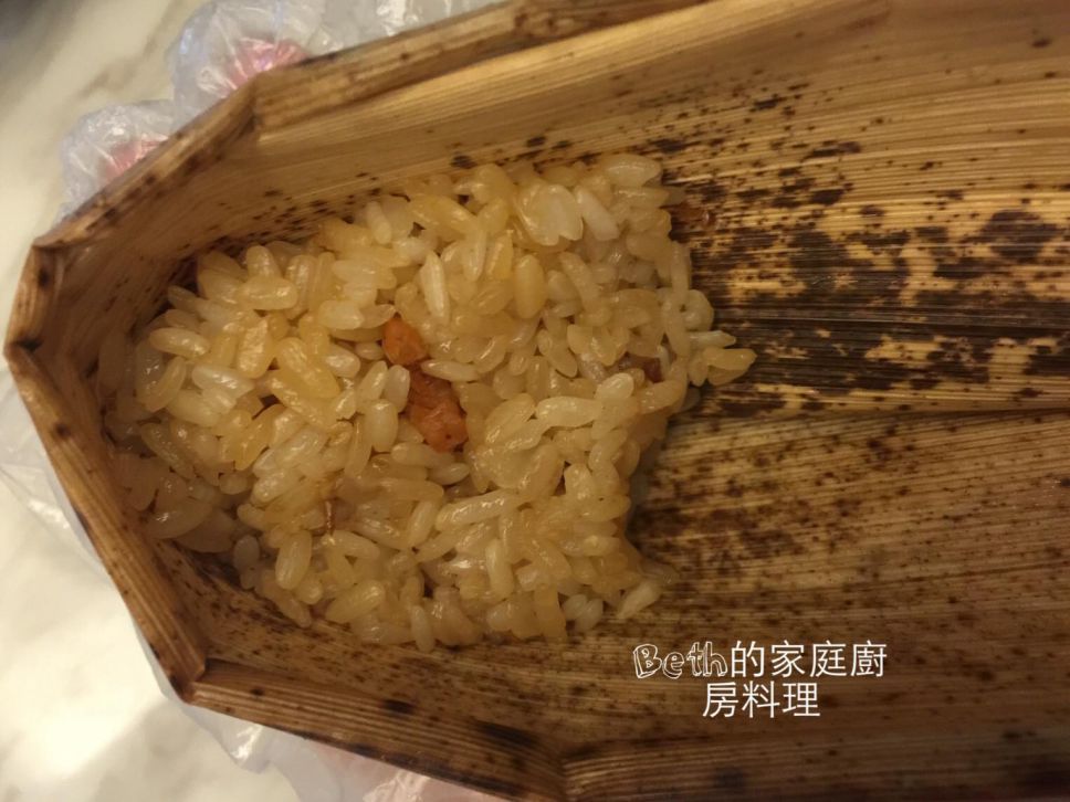 台式鲜笋肉粽的加工步骤