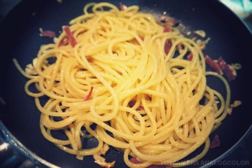 Frittata of Pasta 义大利面蛋饼的加工步骤