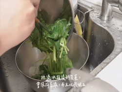 凉拌菠菜｜超简单完成韩式小菜｜赛食谱