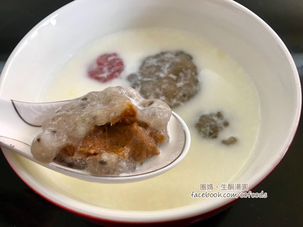 低醣生酮汤圆（无淀粉）圈妈烹饪笔记的加工步骤