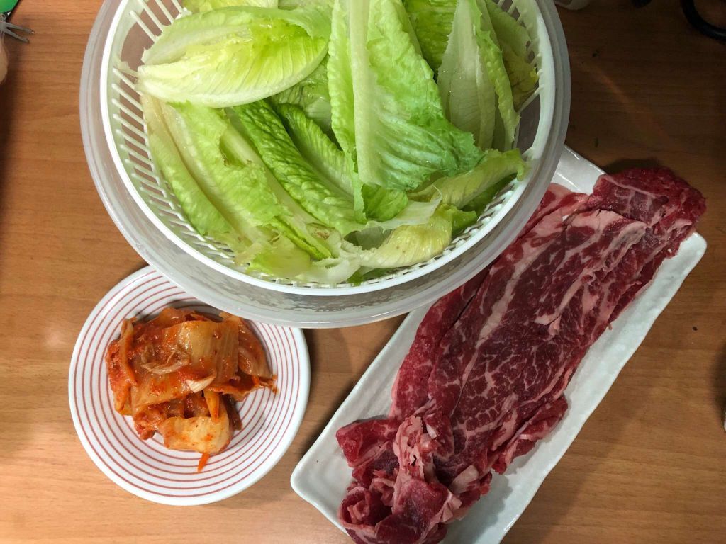 牛肉泡菜沙拉的加工步骤