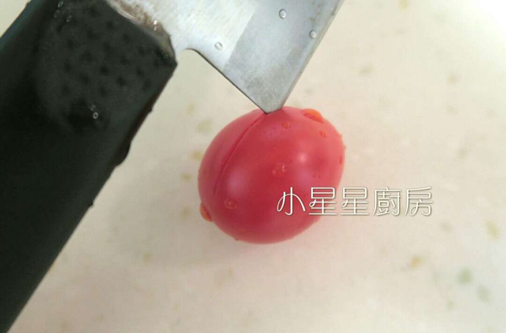 蜜梅渍蕃茄的加工步骤