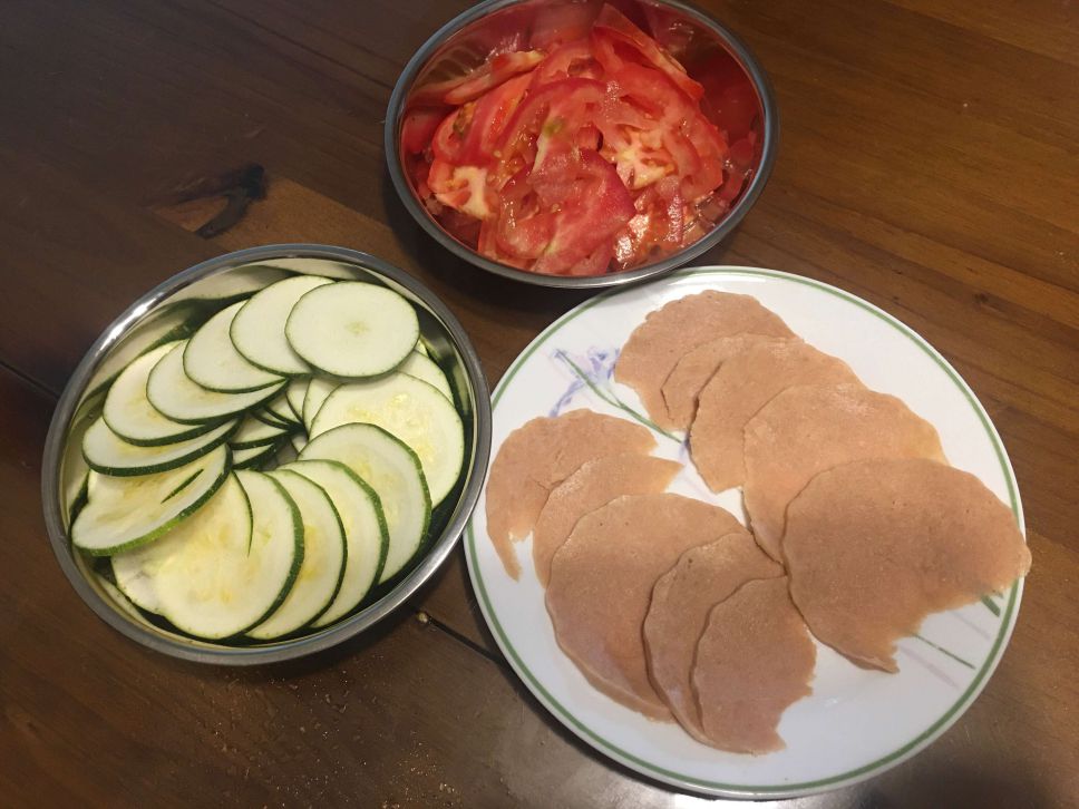 玫瑰酥皮卷（咸食素食版本）的加工步骤