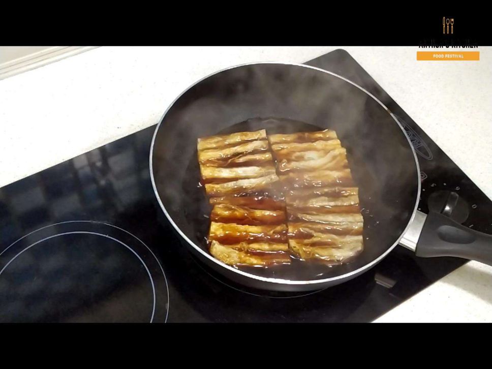 【蔬食家常料理】纯素蒲烧鳗鱼饭的加工步骤