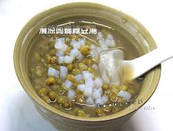 玛莉厨房：清凉蒟蒻绿豆汤