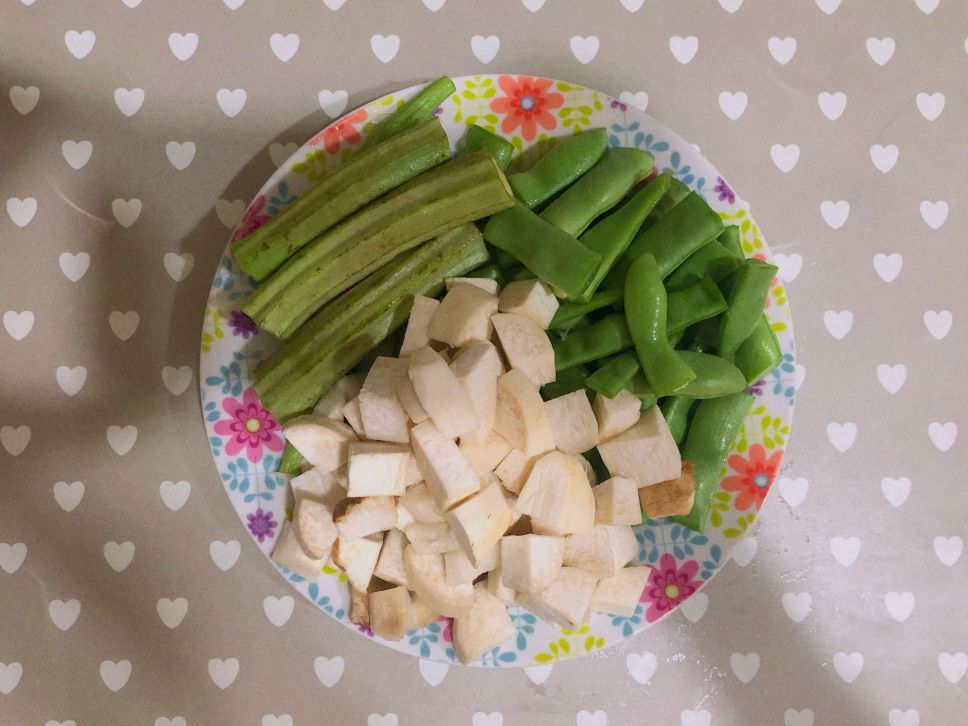 素食麻婆豆腐烩饭🍛的加工步骤