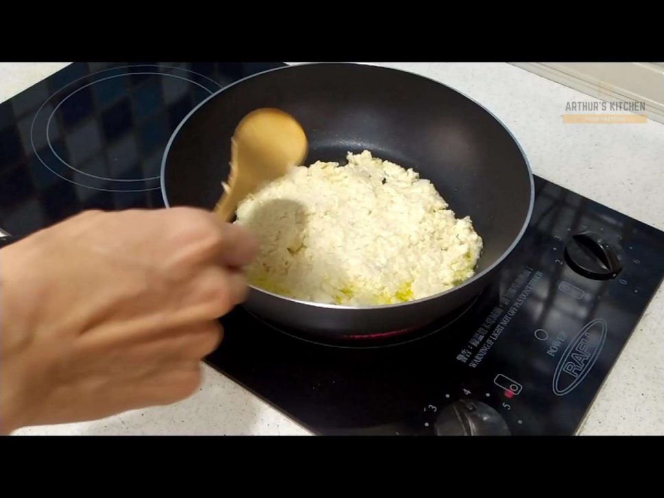 豆腐马铃薯煎饼~纯素的加工步骤