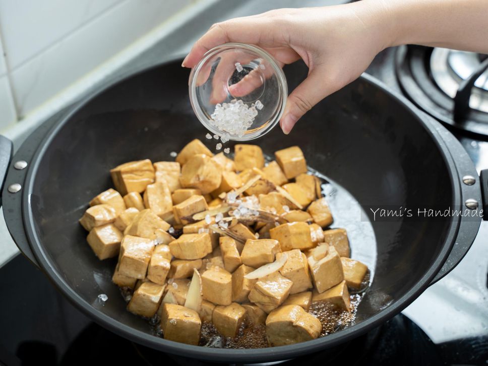 无水香卤豆干的加工步骤