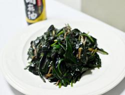 芝麻油炒红菜