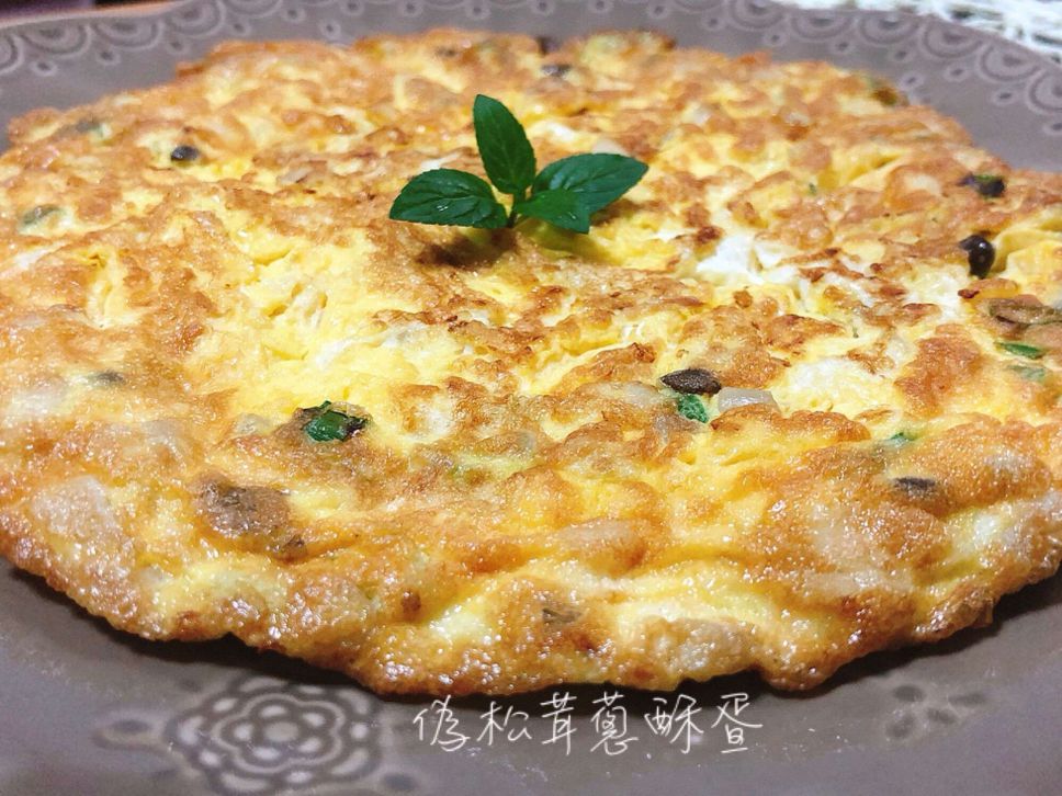 伪松茸葱酥蛋【好菇道亲子食光】的加工步骤