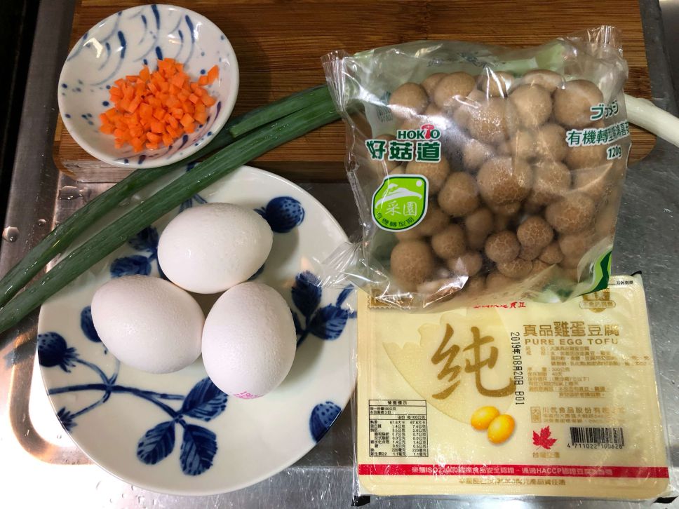 心机菇菇蛋豆腐【好菇道营养料理】的加工步骤