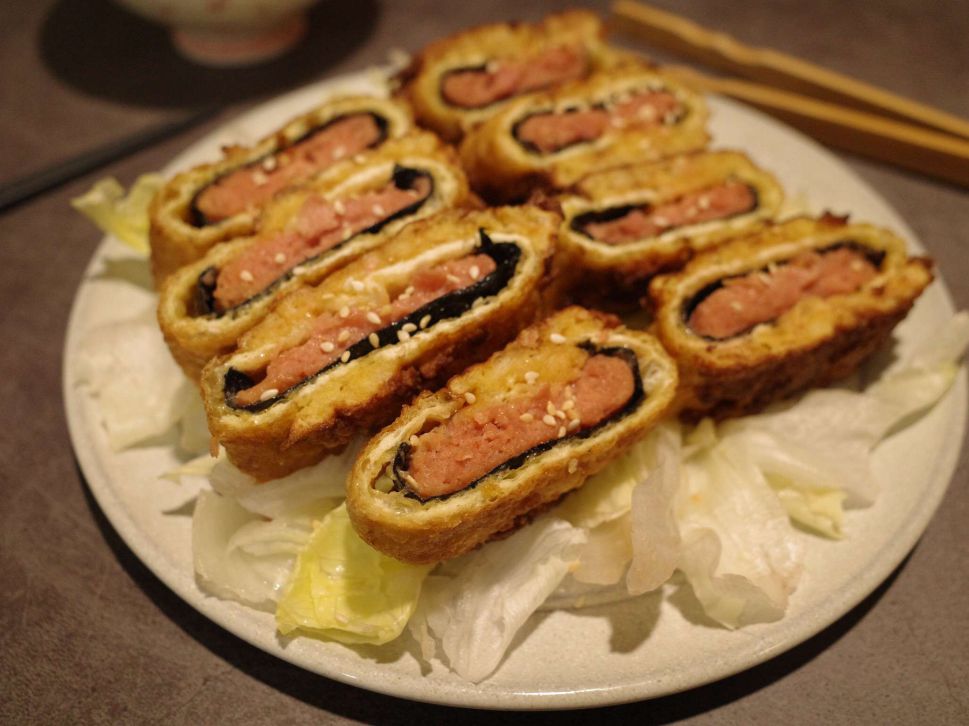 日式油扬炸肉排～素食可食。的加工步骤