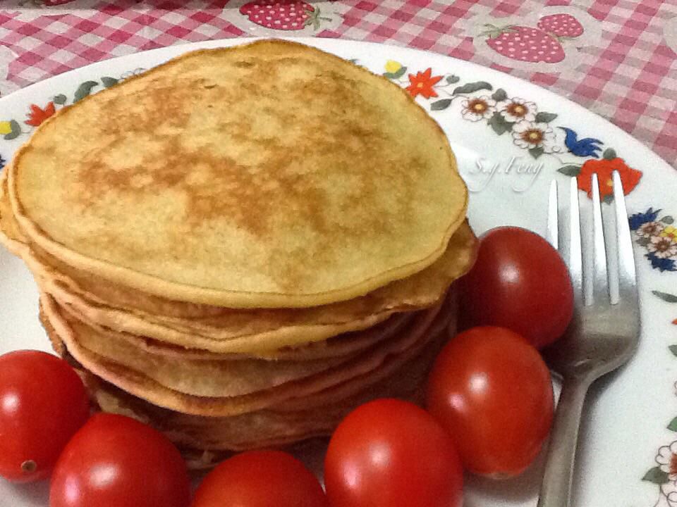 香蕉松饼的加工步骤