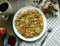 【早午餐】花生蔬菜煎饼