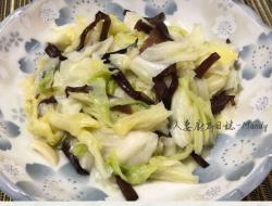 蒜香黑木耳炒高丽菜【不一样家常菜】