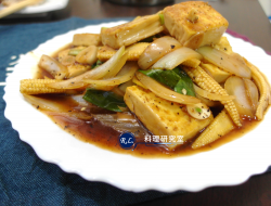 【家常菜】黑胡椒鸡蛋豆腐