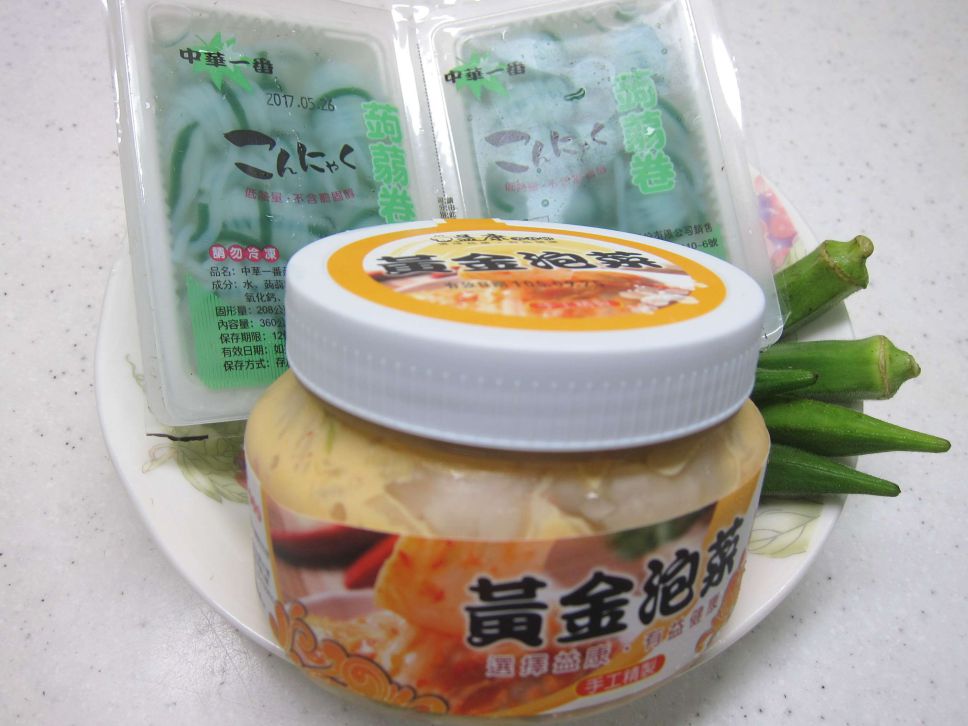 夏日低卡泡菜蒟蒻【益康黄金泡菜】的加工步骤