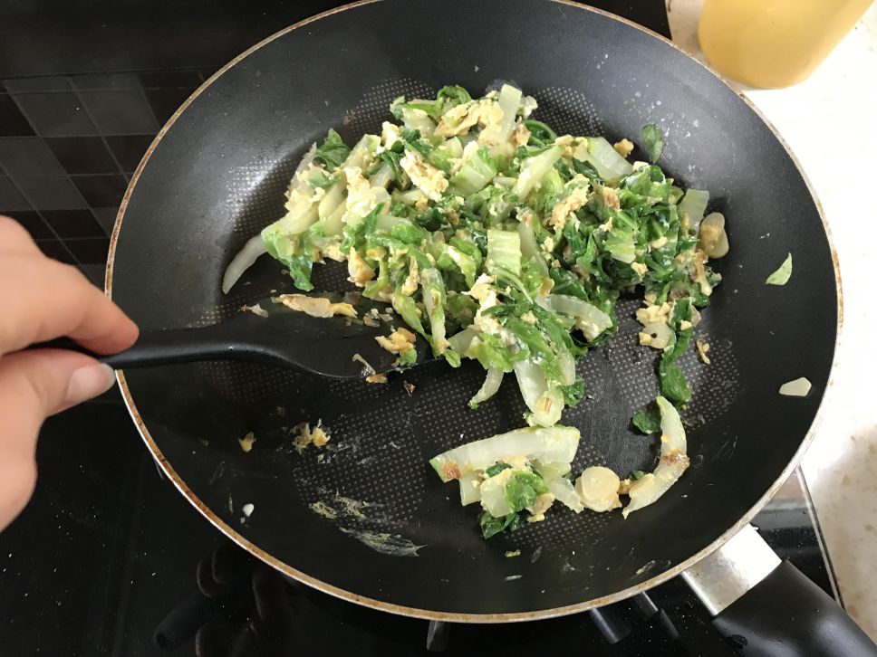 和风白菜鸡蛋丼（省时省钱省力）的加工步骤