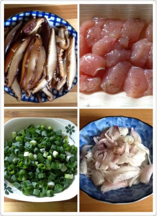 栗子鸡肉炊饭（电锅版）的加工步骤