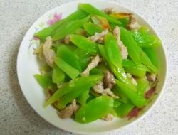 A菜心炒肉丝