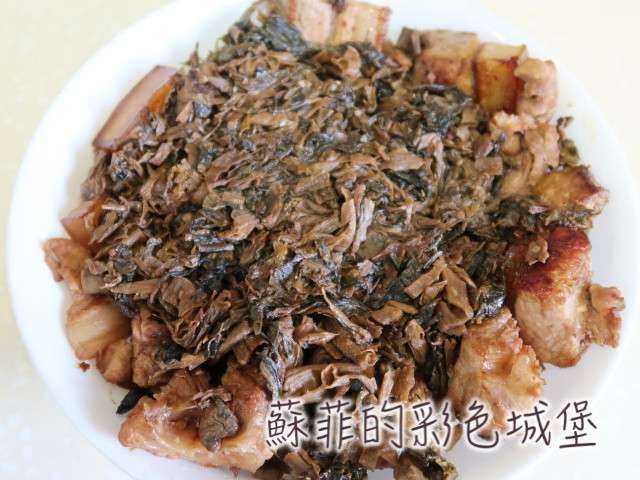 最佳饭友【梅干扣肉 】电锅料理的加工步骤