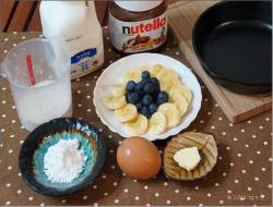 香蕉可可铁锅松饼(Dutch Baby)