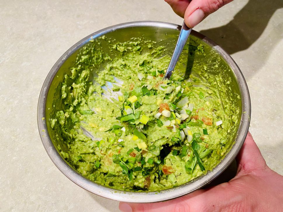 超级营养Guacamole 酪梨酱 🥑的加工步骤