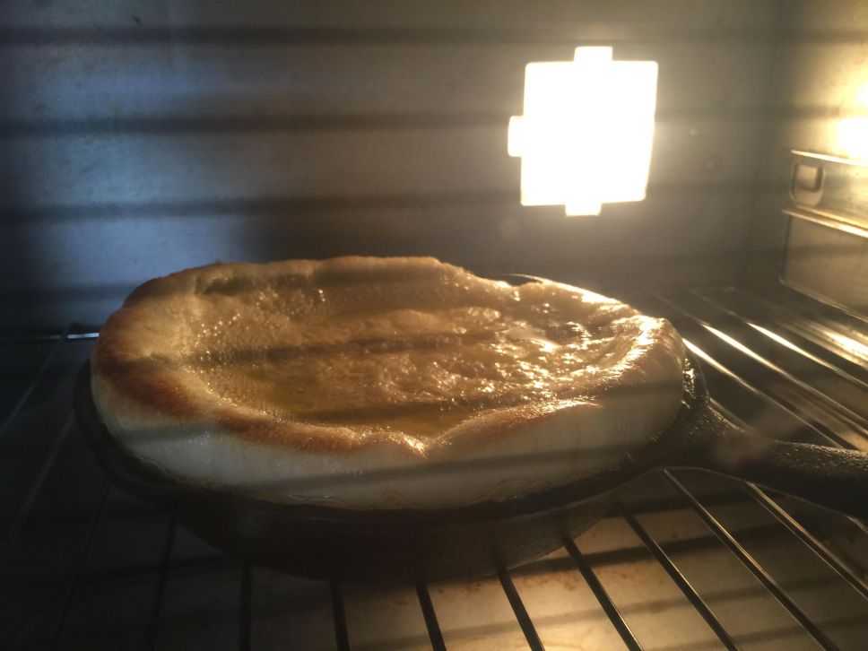 铸铁锅松饼Dutch baby-荷兰松饼的加工步骤