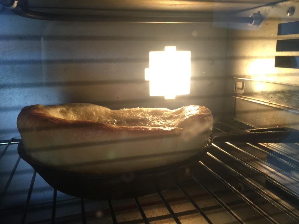 铸铁锅松饼Dutch baby-荷兰松饼的加工步骤