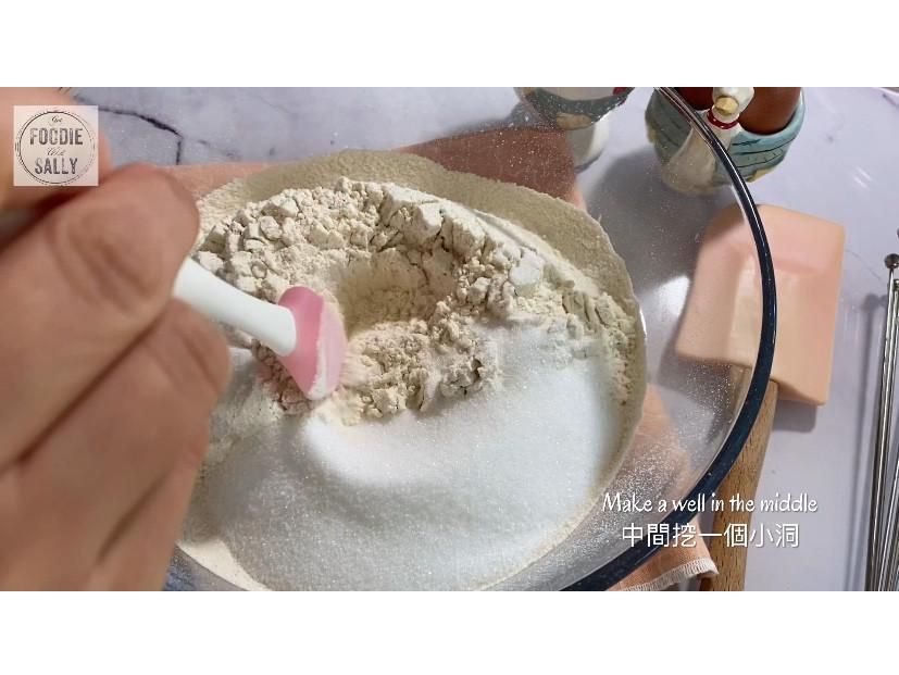 迷你松饼（含影音链接）的加工步骤