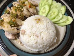 电饭锅版海南鸡饭