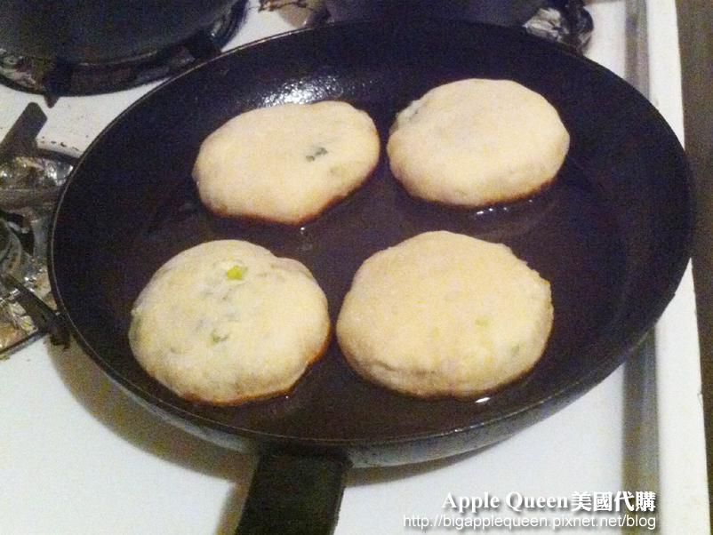 高丽菜肉馅饼~的加工步骤