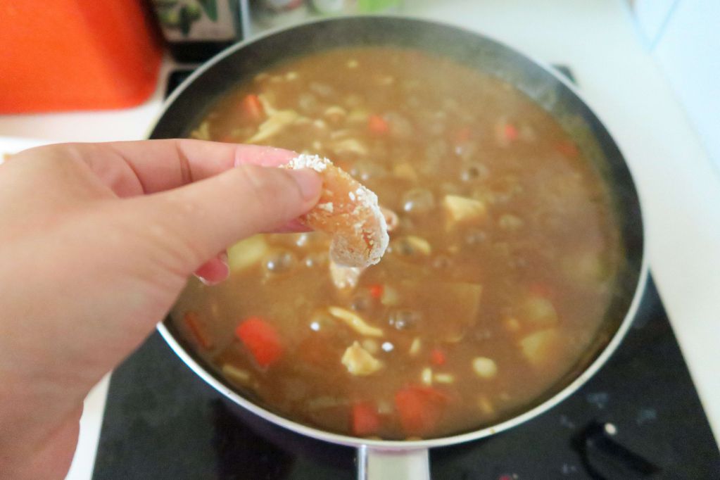 鸡肉菇菇咖喱~鸡胸肉又嫩又入味简单学的加工步骤