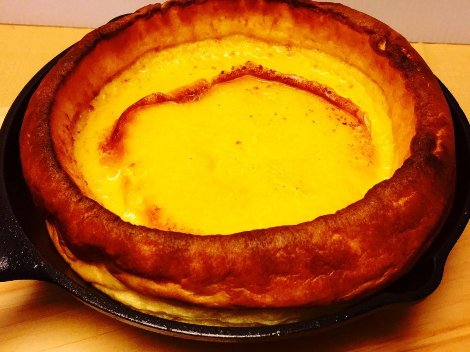 Dutch Baby 荷兰宝贝 铁锅松饼的加工步骤