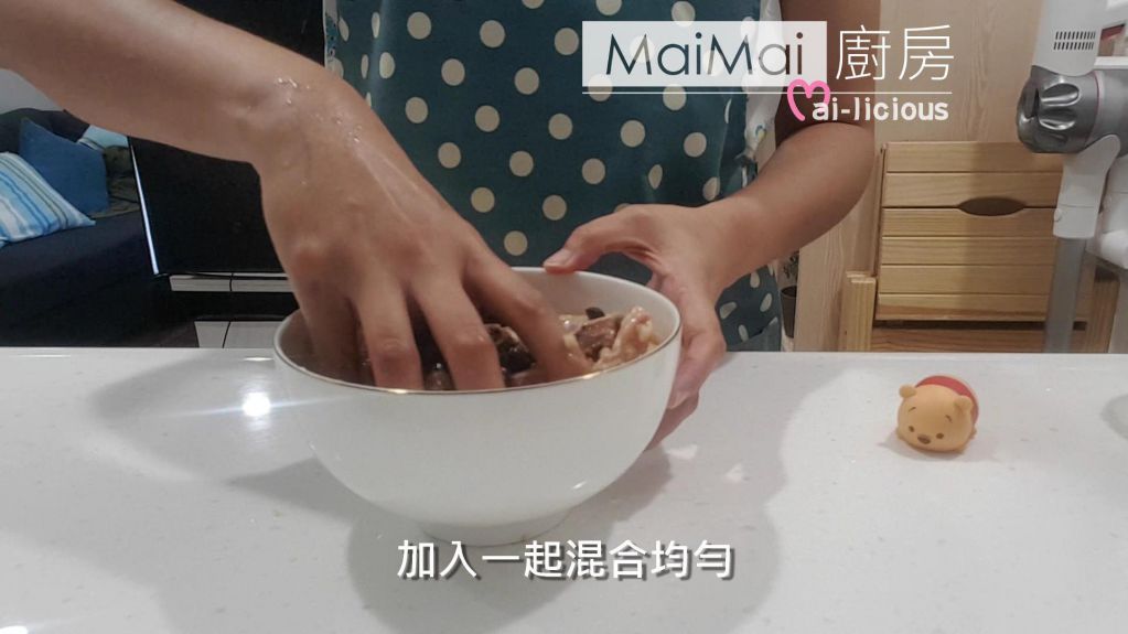 豆豉排骨【MaiMai厨房】的加工步骤