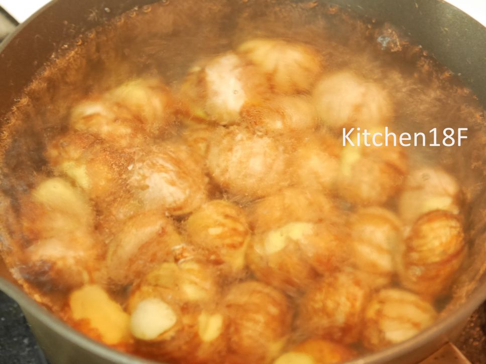 栗子麻油鸡饭_电锅料理的加工步骤