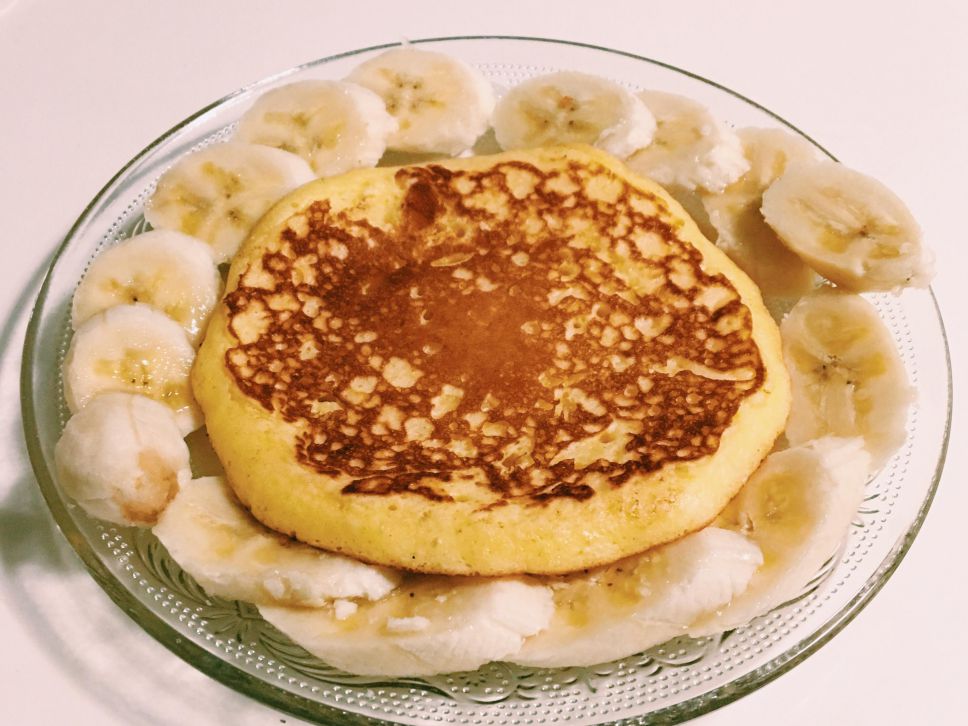 蜂蜜香蕉松饼🥞的加工步骤